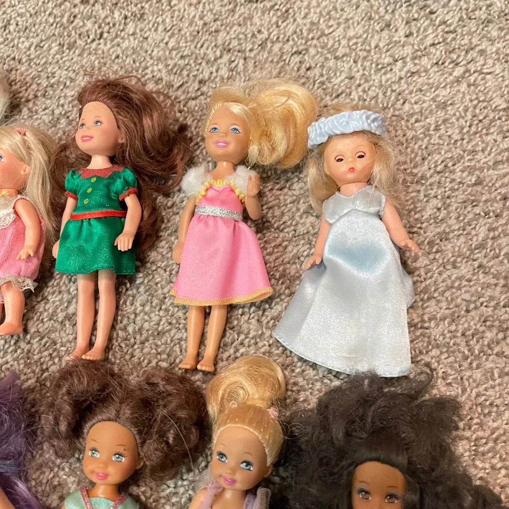 Mattel Barbie‎ Doll Lot Skipper Stacie Chelsea vintage lot 90s